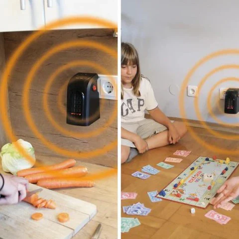 Harwelton™ Plug-In Wall Heater for Instant Room Warmth