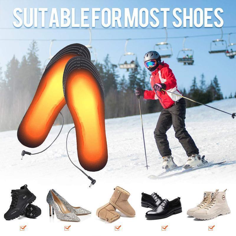 Harwelton™ Trim-to-Fit USB Heated Insoles for Boots and Trainers