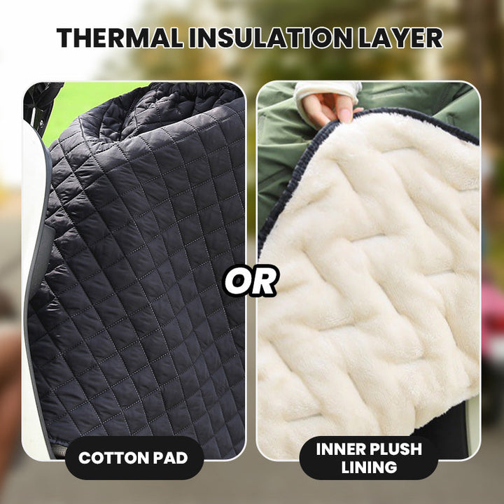 Thermal Leg Cover for Cycling with Wind and Rain Protection