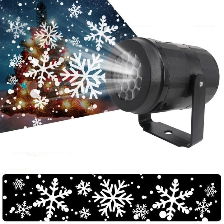 Christmas Snowflake Projector with 16 Festive Patterns
