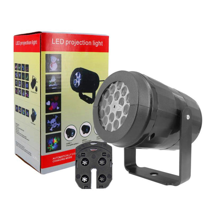 Christmas Snowflake Projector with 16 Festive Patterns