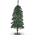4ft pre-lit cedar Christmas tree with lights