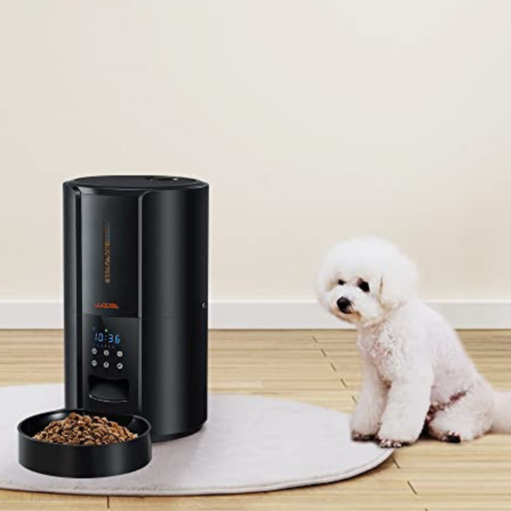 Large Automatic Pet Feeder with Timer and Voice Recording