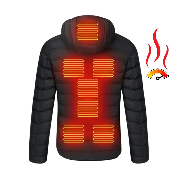 Harwelton™ Windproof Heated Jacket with 10 Heating Zones