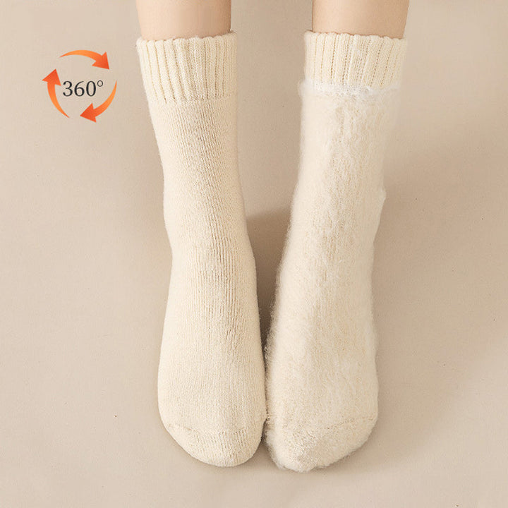 Harwelton™ Thermal Fleece-Lined Socks Set of 3 Pairs for Cold Days