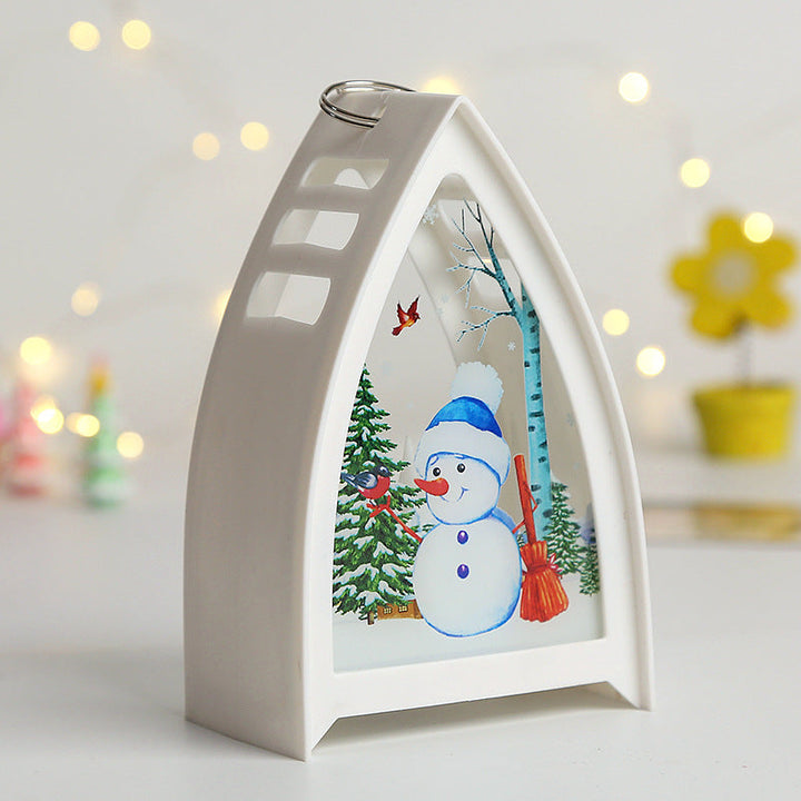 Hand-Painted LED Christmas Figures – Santa, Snowman and Reindeer