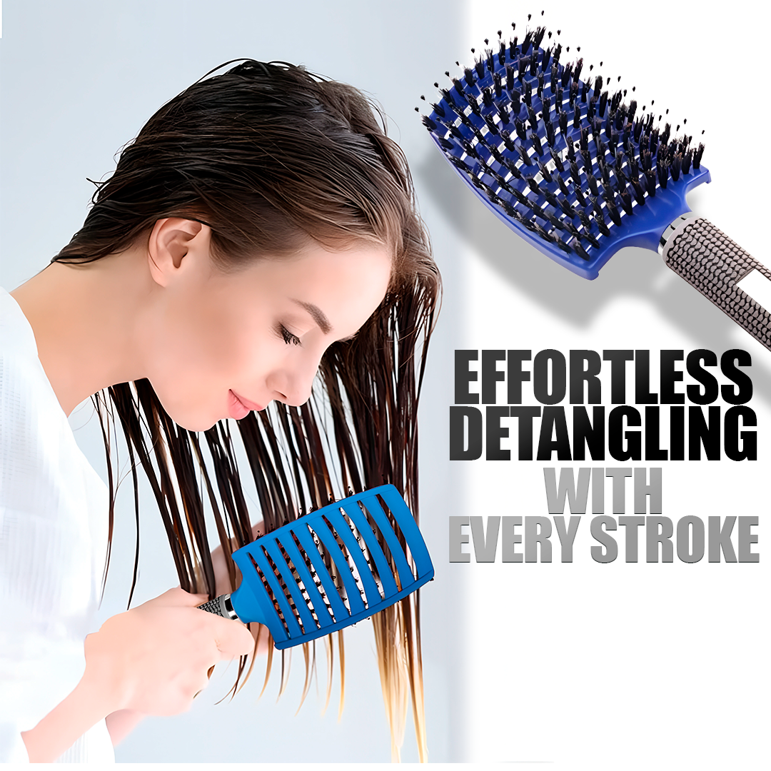 Detangling Hair Brush for Gentle, Painless Knot Removal