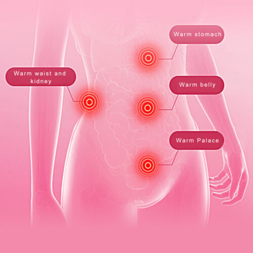 Heated Massage Belt with Vibration and 3 Warmth Levels