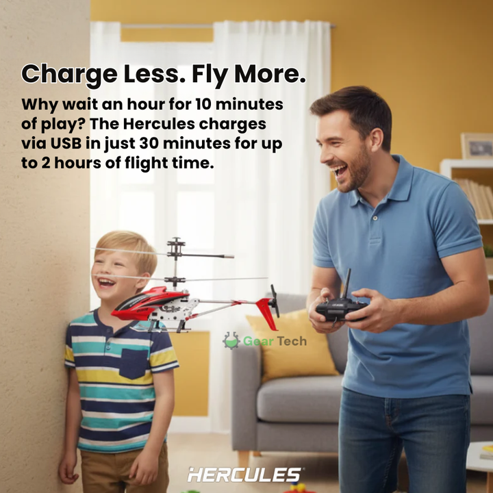 Durable Remote Control Helicopter LED Lights &amp; Crash‑Resistant