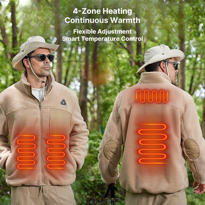 Harwelton™ Heated Fleece Jacket with 4-Zone Heating, USB Powered