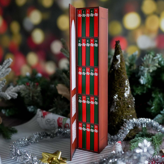Harwelton Christmas Bookcase Blind Box with Mini Book Ornaments