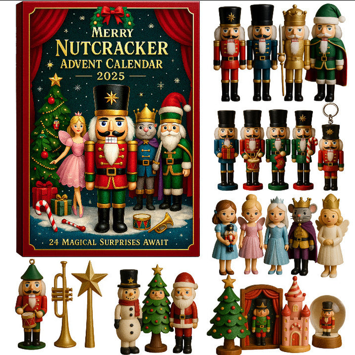 Harwelton Advent Calendar with 24 Acrylic Hanging Ornaments