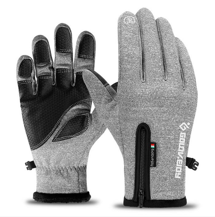 Harwelton™ Fleece Thermal Gloves with Zip Cuff and Touchscreen Tips