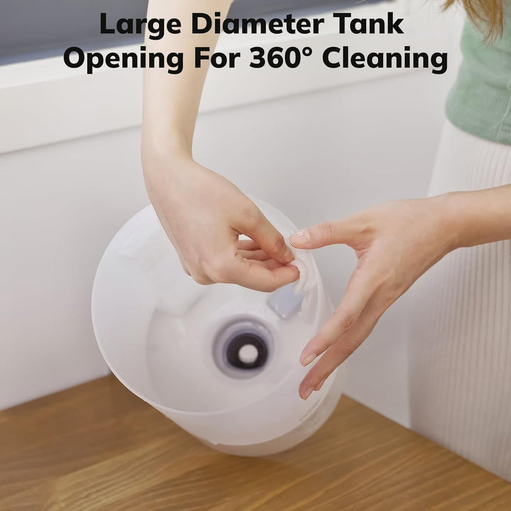 Cool Mist Humidifier with 2.5L Tank for Large Rooms