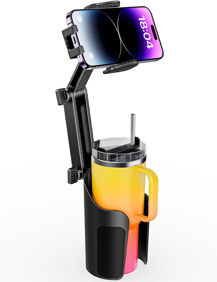 Harwelton™ Cup Holder Phone Mount for Car with Adjustable Height