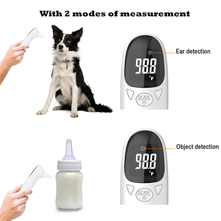 Infrared Pet Thermometer with One-Second Ear Reading