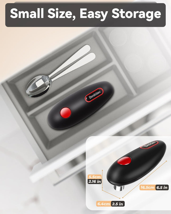 Harwelton™ Electric Automatic Tin Opener with One-Touch Operation