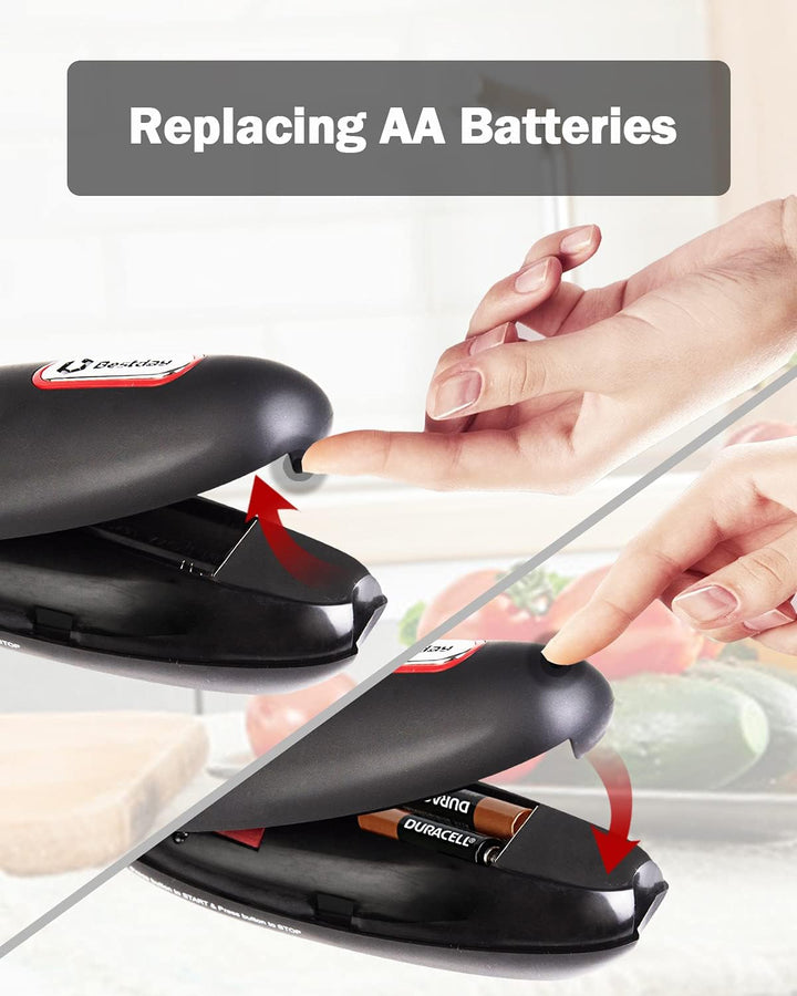 Harwelton™ Electric Automatic Tin Opener with One-Touch Operation