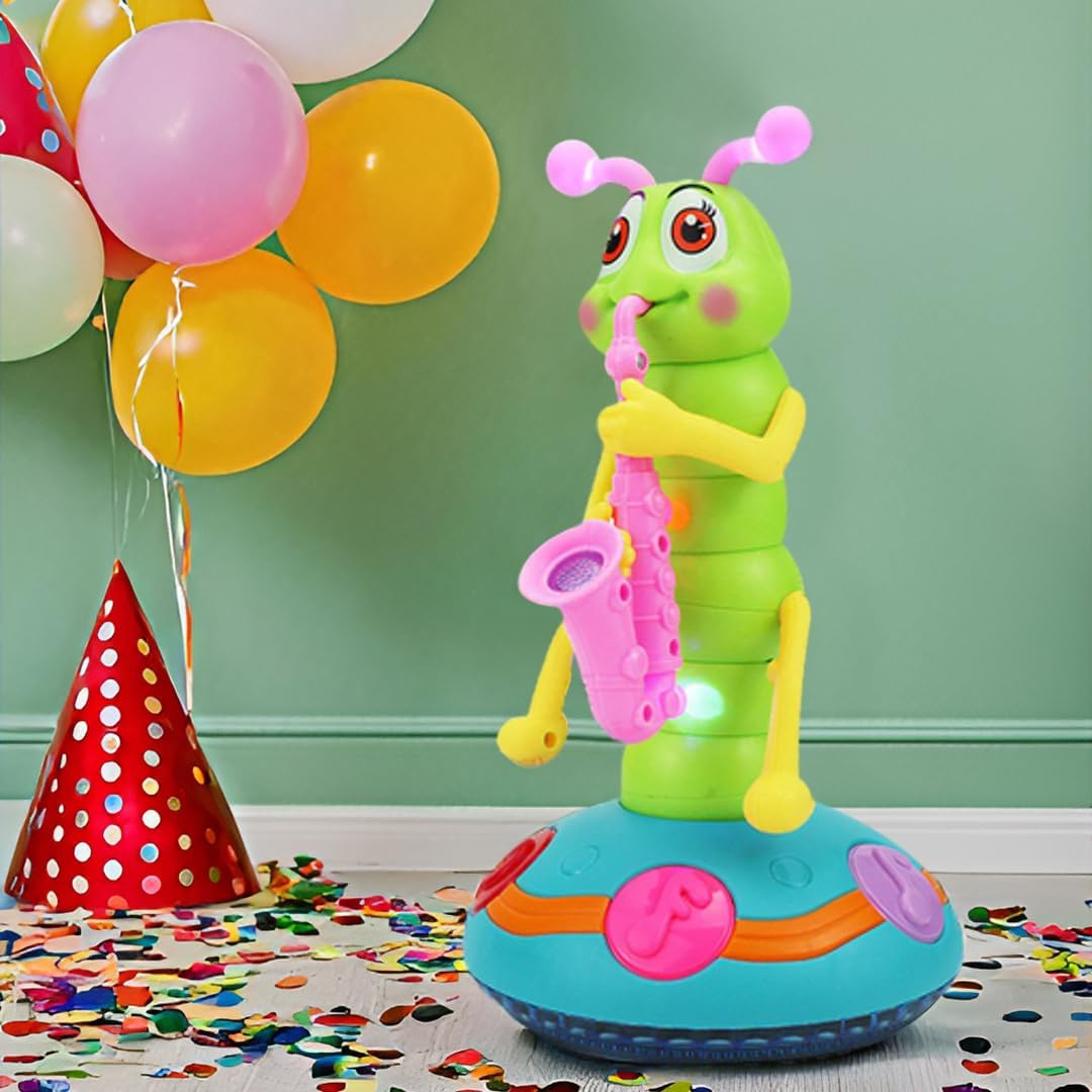Dancing Baby Sensory Toy with Lights and Gentle Melodies