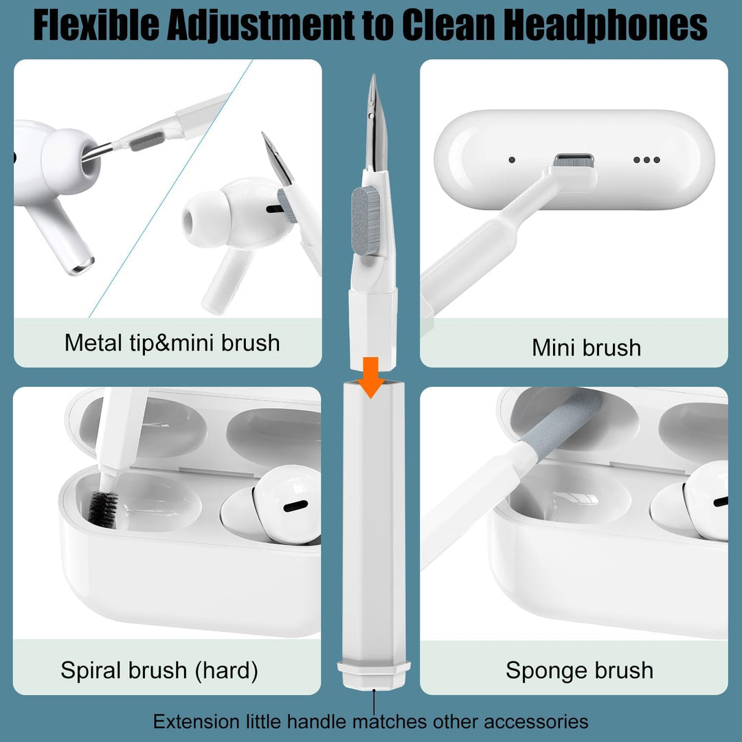 Harwelton™ 20-in-1 Cleaning Kit for Keyboards, Earbuds and Screens