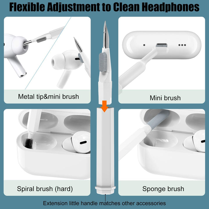 Harwelton™ 20-in-1 Cleaning Kit for Keyboards, Earbuds and Screens