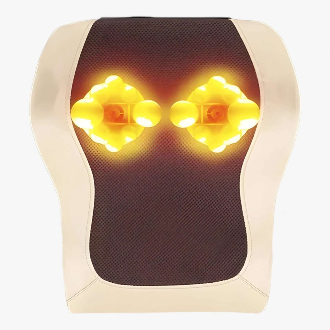Harwelton™ Compact Shiatsu Massage Pillow with Heat for Neck &amp; Back