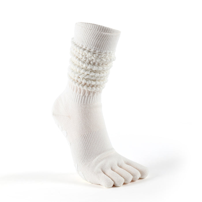 Harwelton Slouch Toe Socks with Non-Slip Grip for Pilates and Yoga