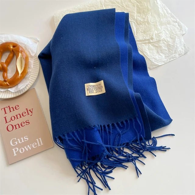 100% Wool Scarf for Men and Women – Super Soft and Warm