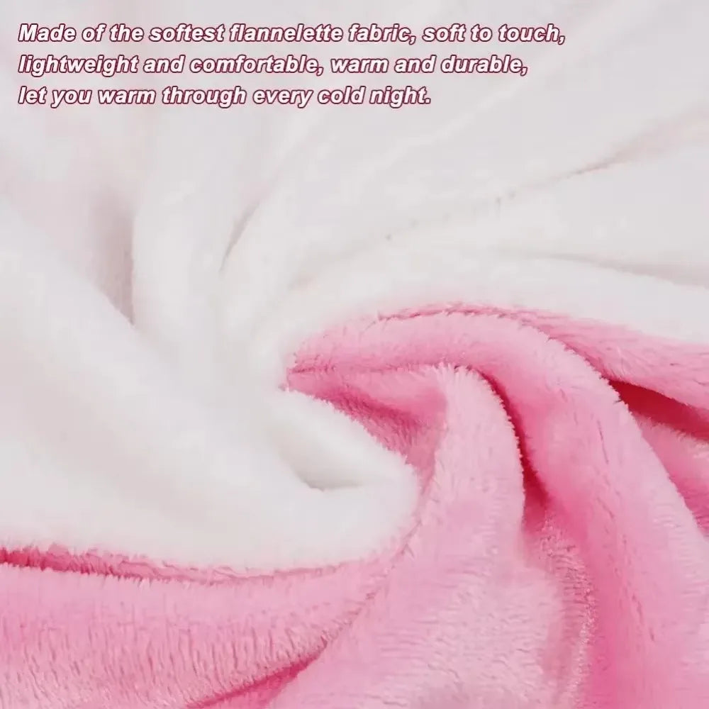 Harwelton™ Soft Flannel Shark Hoodie Blanket with Leg Wrap