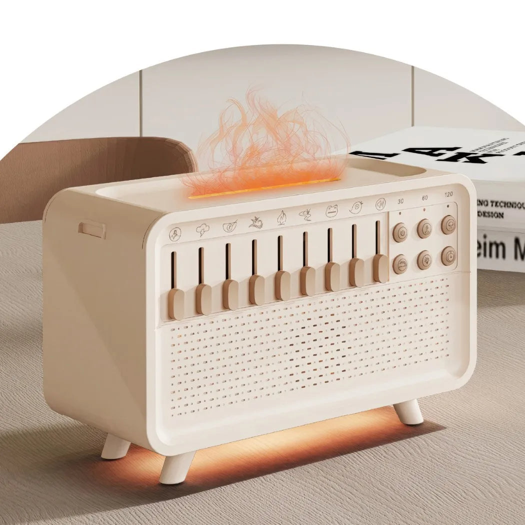 White Noise Machine with Humidifier, Night Light and Bluetooth