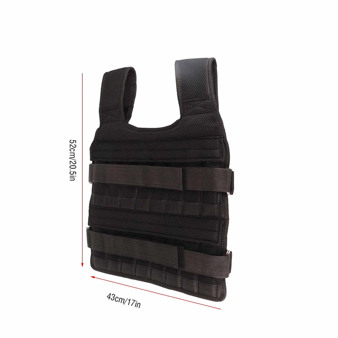 Harwelton™ Adjustable Weighted Vest with 32 Pockets for Training
