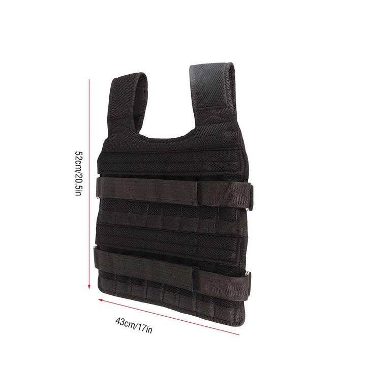 Harwelton™ Adjustable Weighted Vest with 32 Pockets for Training