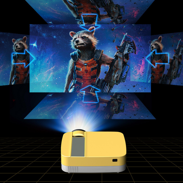 Harwelton™ Mini HD Projector with Tripod and Built-In Speakers