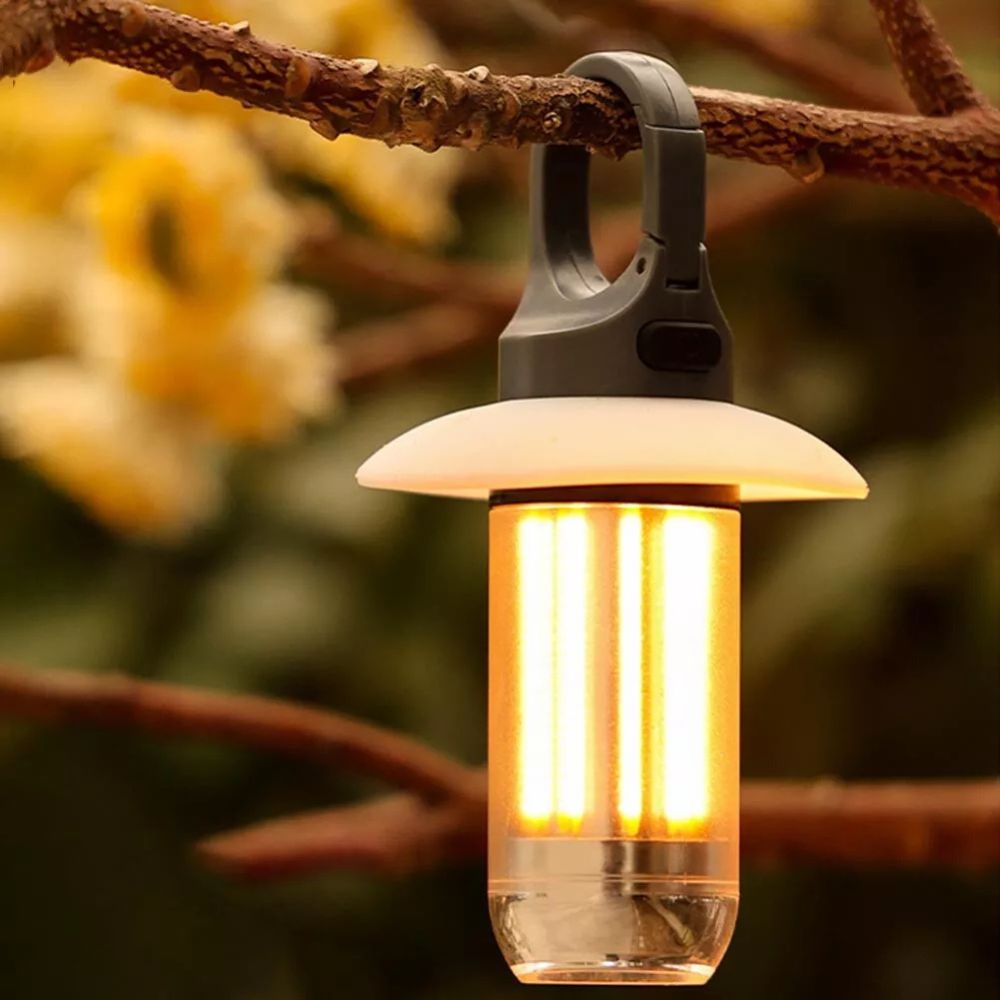Harwelton™ Rechargeable LED Camping Lantern Set of 2 with 5 Light Modes