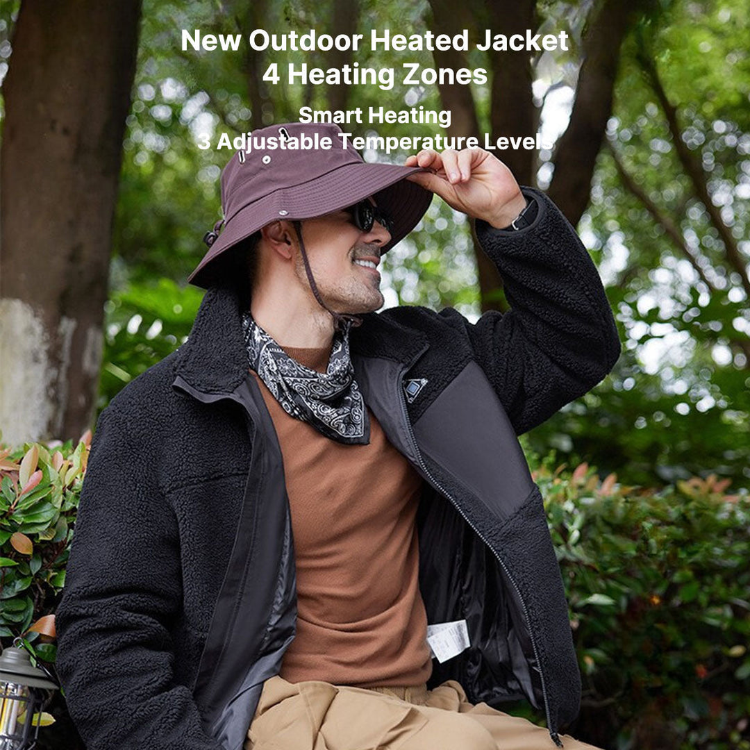 Harwelton™ Heated Fleece Jacket with 4-Zone Heating, USB Powered