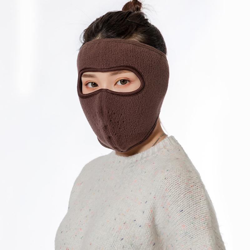 Polar Fleece Face Mask for Wind, Cold and Snow