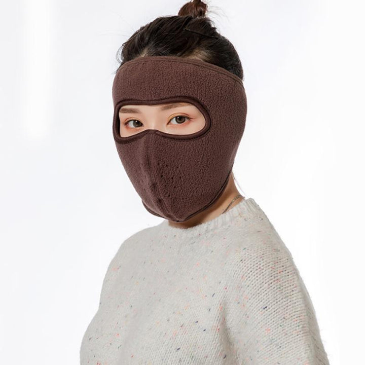 Polar Fleece Face Mask for Wind, Cold and Snow