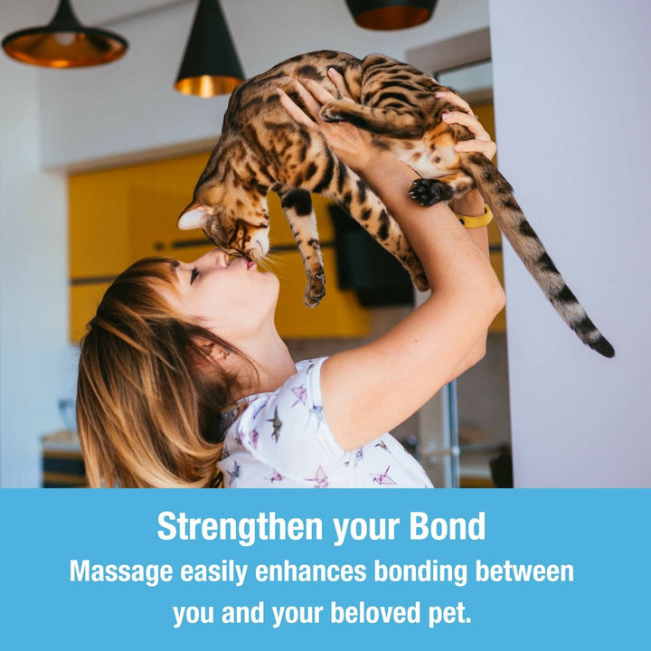 Soft Silicone Pet Massage Brush for Dogs and Cats