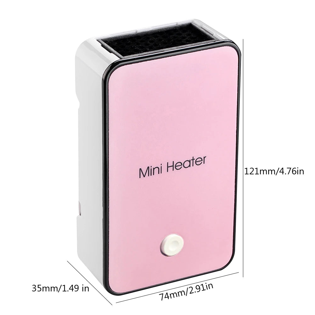 Harwelton™ Compact Fan Heater with Instant PTC Warmth and Quiet Fan