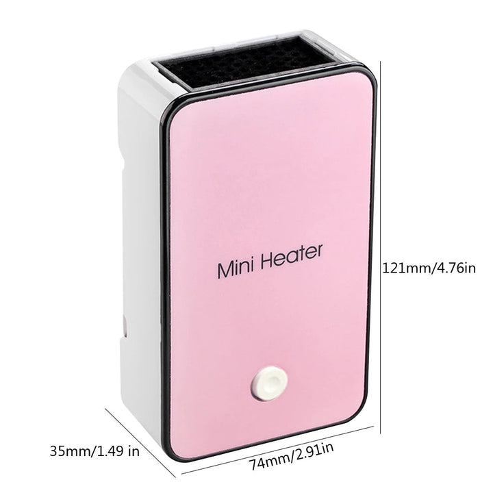 Harwelton™ Compact Fan Heater with Instant PTC Warmth and Quiet Fan