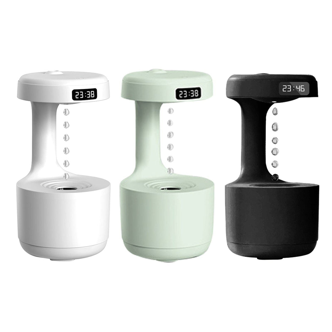 Anti-Gravity Humidifier with Floating Water Drop Effect