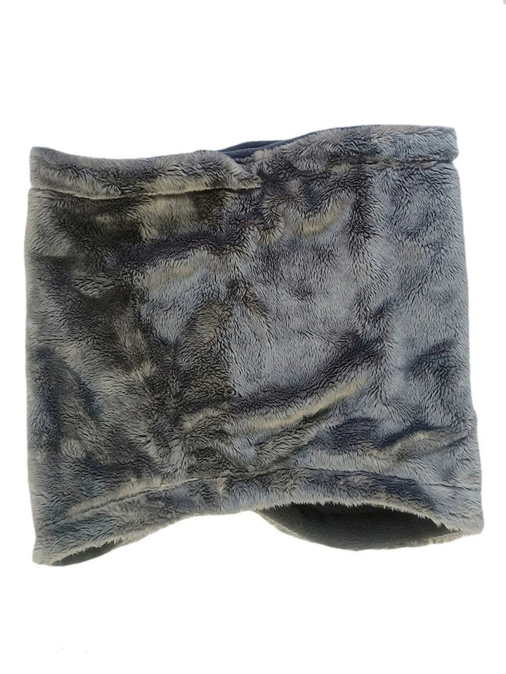 Soft Fleece Balaclava and Neck Warmer with Adjustable Buckle