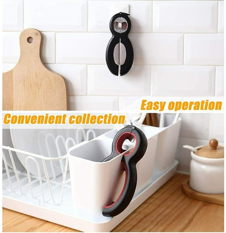 6-in-1 Multi Opener for Jars, Bottles, Cans and Ring Pulls