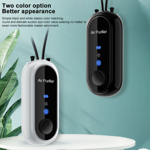 Wearable Mini Air Purifier Necklace with USB Charging