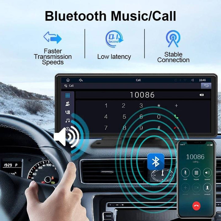 10.26-Inch Touchscreen Car Stereo with CarPlay and Reversing Camera