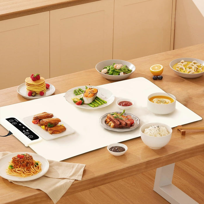 Harwelton Roll-Up Food Warming Mat with 3 Temperatures and Timer
