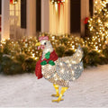 Harwelton™ LED Chicken with Scarf Christmas Light for Indoors and Outdoors