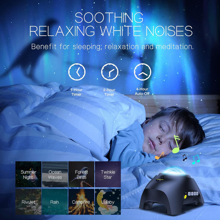 Aurora Northern Lights Projector with Bluetooth Speaker