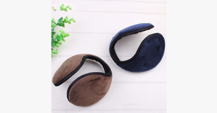 Fleece Ear Warmers with Soft Padded Ear Covers