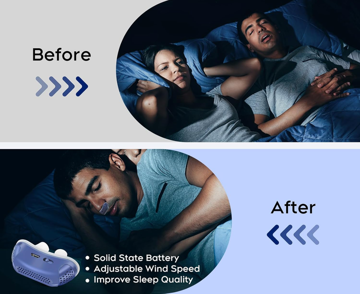 Harwelton™ Mask-Free Anti-Snoring Nose Device for Quieter Nights